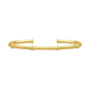 Bamboo Bangle - Gold