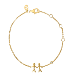 ByBiehl My Love together 2 armbånd i forgyldt