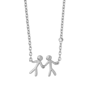 ByBiehl My Love together 2 halskæde i sølv