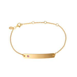 ByBiehl My Powers forgyldt armbånd med amethyst