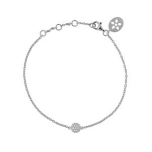 ByBiehl Venus Armbånd, sølv med hvide cz