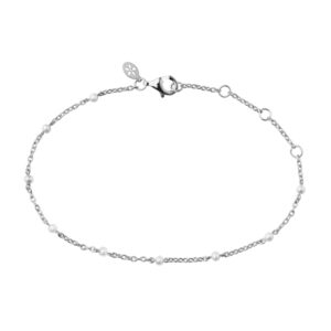 Bybiehl Scarlett sølv armbånd med perler