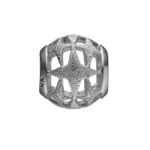 Christina Charm til læderarmbånd My Sparkling Star i sølv