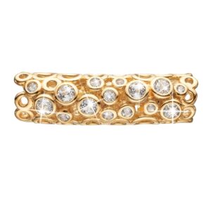 Christina Charm til læderarmbånd Sparkling Universe i forgyldt