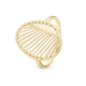 Christina Jewelry My Special Palm ring i forgyldt