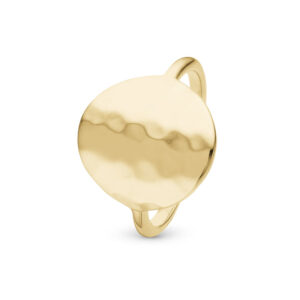 Christina Jewelry Panzer ring i forgyldt