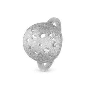 Christina Jewelry The Moon ring i sølv med 3 topaser
