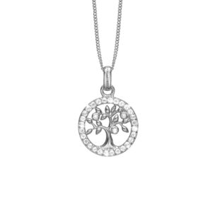 Christina Jewelry Topaz Tree of Life vedhæng i sølv med 31 topaser