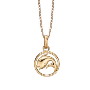 Christina Jewelry forgyldt stjernetegn fisken vedhæng