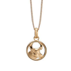 Christina Jewelry forgyldt stjernetegn tyren vedhæng