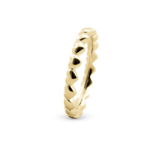 Christina Million love ring i forgyldt