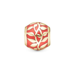 Christina Tree of Love forgyldt charm til læderarmbånd