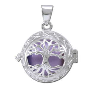 Engle kalder / Engleklokke med Livets Træ - u/kæde