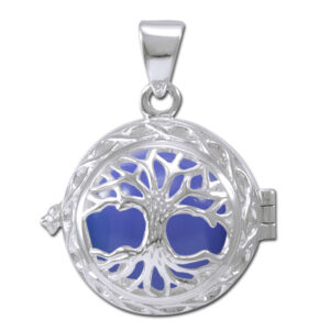 Engle kalder / Engleklokke med Livets Træ - u/kæde