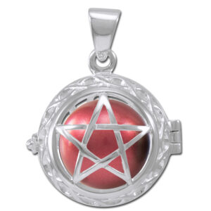 Engle kalder / Engleklokke med Pentagram - u/kæde