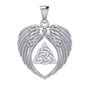 Englevinger - Triquetra - Treenighedssymbolet - u/kæde