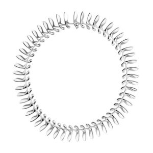 Georg Jensen Archive Collier 115, sølv