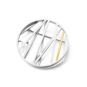 Georg Jensen Broche Jubilæumssmykke Margrethe 50 års regentjubilæum