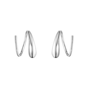 Georg Jensen Mercy Swirl øreringe i sølv