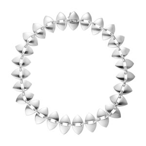 Georg Jensen Nanna Ditzel collier 106 i sølv