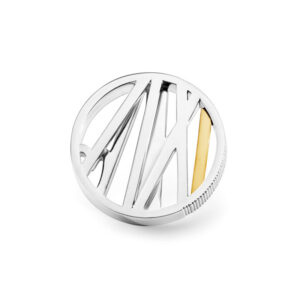 Georg Jensen Pin Jubilæumssmykke Margrethe 50 års regentjubilæum