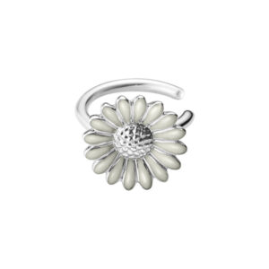 Georg Jensen x Stine Goya Daisy Marguerit ear cuff, hvid