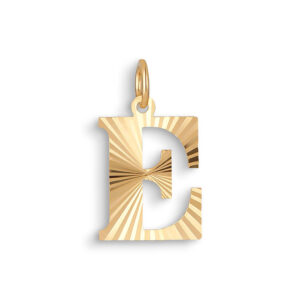 Jane Kønig Reflection Letters vedhæng, forgyldt-E