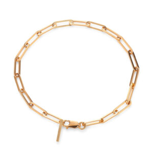 Jane Kønig Reflection strech armbånd, forgyldt