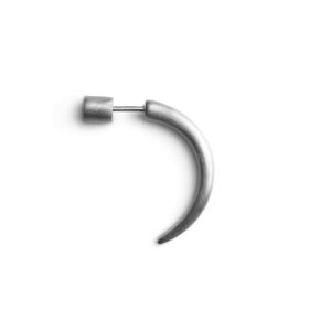 Jane Kønig Small Horn ørering, sølv - 1 stk