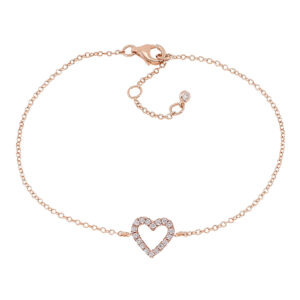 Joanli AidaNor armbånd i rosa med cz