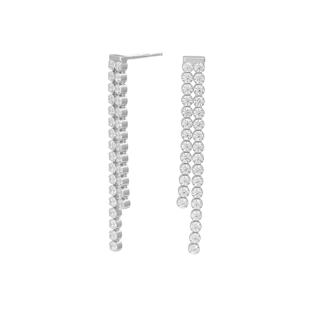 Joanli ELNANOR Ørestikker i sølv med cz