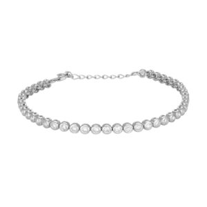 Joanli EMMYNOR tennisarmbånd i sølv med cz