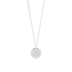 Joanli EllaNor sølv K halskæde, 45 cm