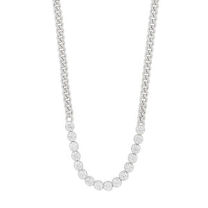 Joanli GinaNor halskæde i sølv med zirkoner