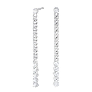 Joanli GinaNor ørehænger i sølv med zirkoner