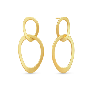 Julie Sandlau Ava Ørestikker i forgyldt, 2 led