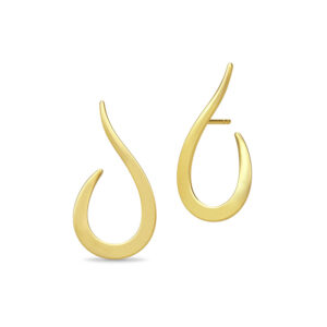 Julie Sandlau Classic Swan ørestikker forgyldt