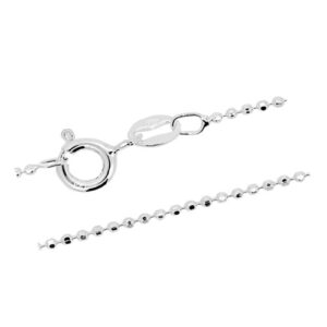 Kuglekæde - 45cm - tykkelse 1,2 mm