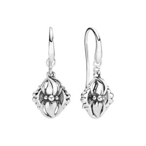 Lund Copenhagen sølv ørehænger i klassisk design