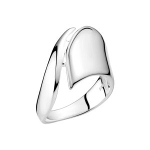 Lund Copenhagen stor glat sølv ring