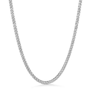 Mads Z Panser Facet halskæde i sølv