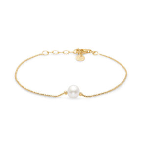 Mads Z STUDIO forgyldt armbånd med perle