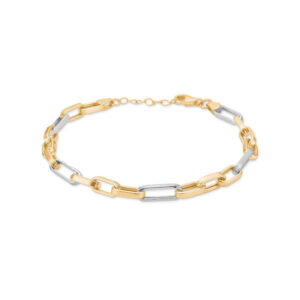 Mads.Z Armlænke i 8 kt rød og hvidguld