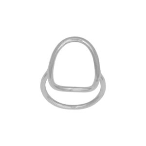 Nordahl Jewellery Oval ring i sølv