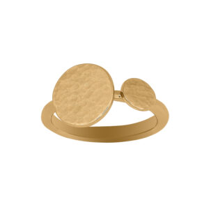 Nordahl Jewellery Two-Sided ring i forgyldt
