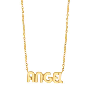 Nordahl Statement ANGEL halskæde, forgyldt