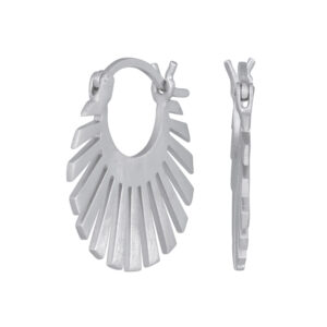 Nordahl Sun sølv øreringe