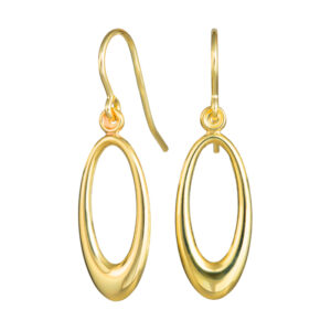 Nordahl ørehængere i 8kt guld