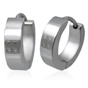 Øreringe Hoops Stål - Ø13mm - pr par