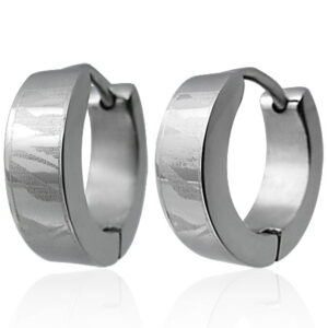 Øreringe Hoops Stål - Ø13mm - pr par